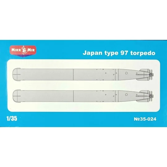 Japan type 97 torpedo - Micro Mir AMP MM35-024