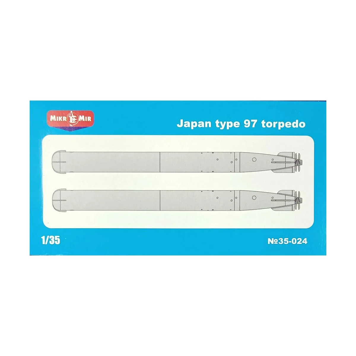 Japan type 97 torpedo, 1/35 - Micro Mir AMP MM35-024