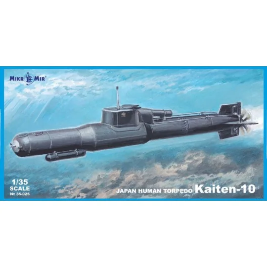 Kaiten-10 Japan human torpedo, 1/35 - Micro Mir AMP MM35-025
