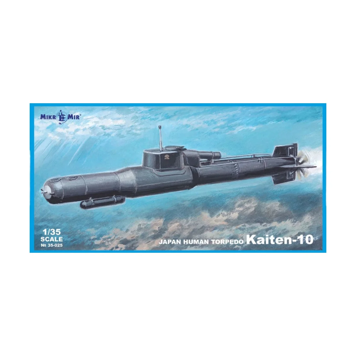 Kaiten-10 Japan human torpedo - Micro Mir AMP MM35-025