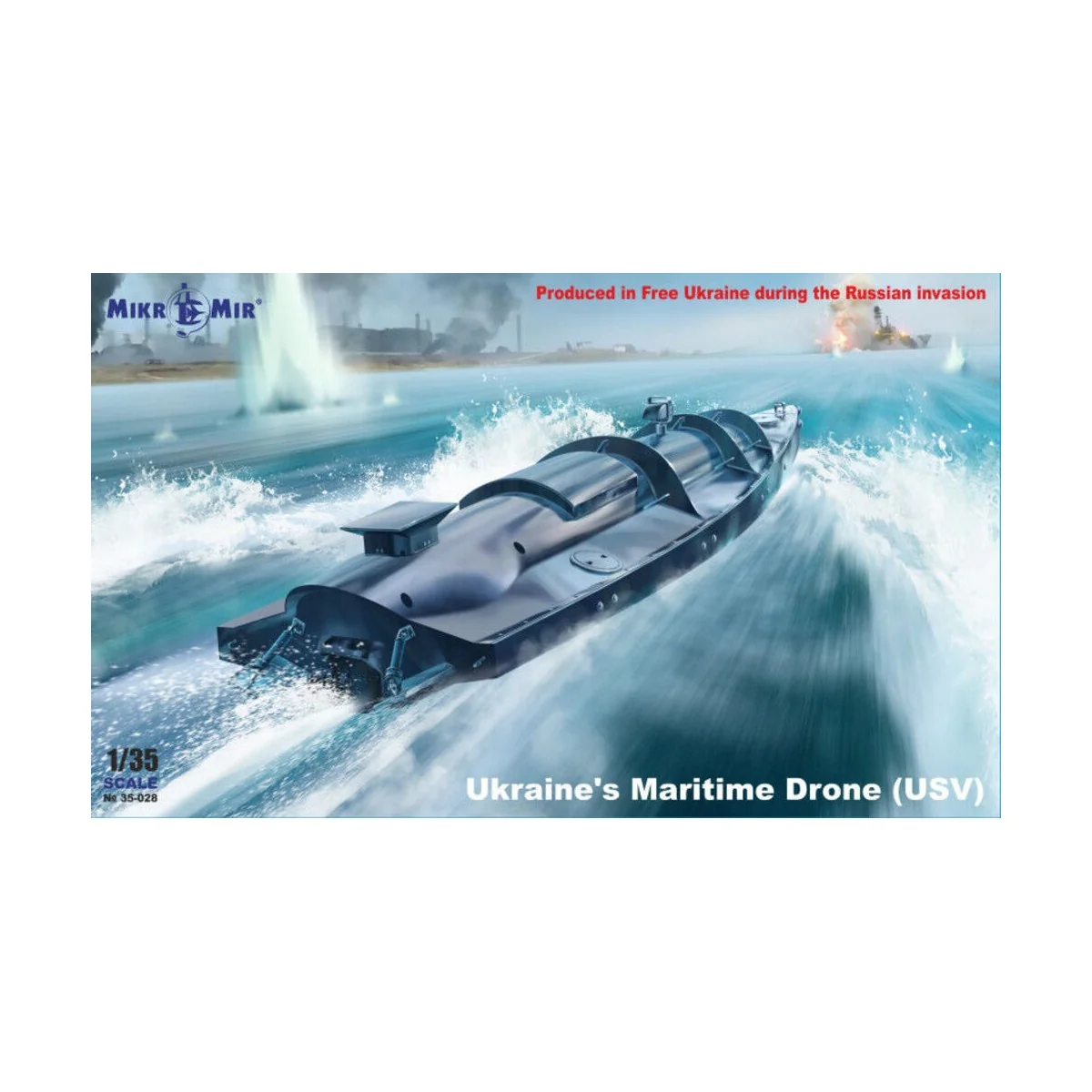 USV Ukraine's Maritime Drone - Micro Mir AMP MM35-028