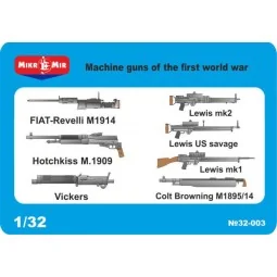 WWI machine guns - Micro Mir AMP MM32-003