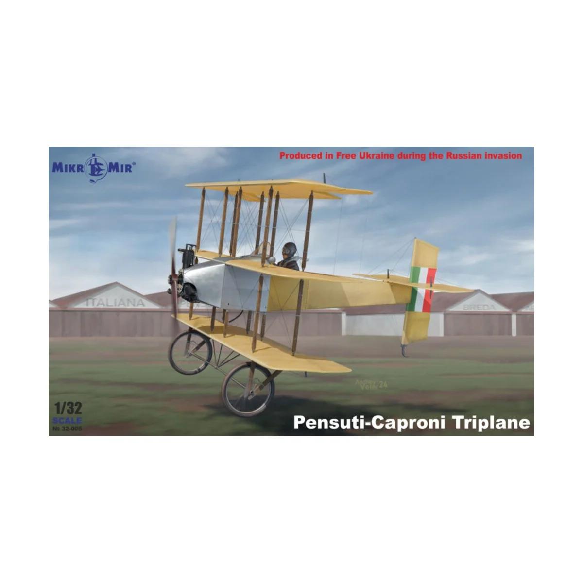 Pensuti Caproni triplane, 1/32 - Micro Mir AMP MM32-005 Pensuti Caproni triplane, 1/32 - Micro Mir AMP MM32-005