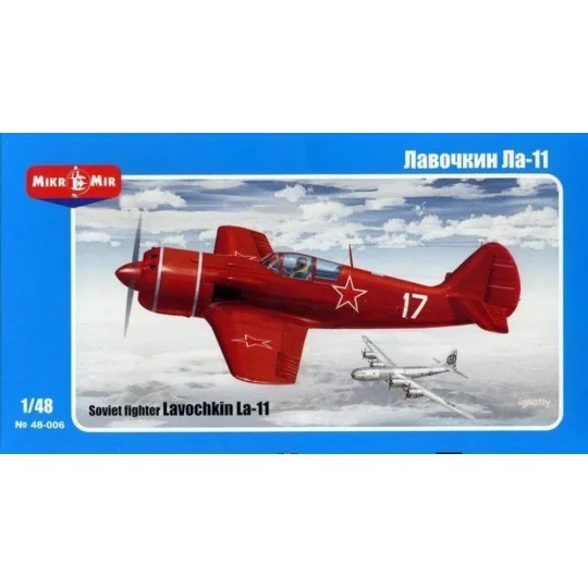 Lavochkin La-11 Soviet fighter, 1/48 - Micro Mir AMP MM48-006