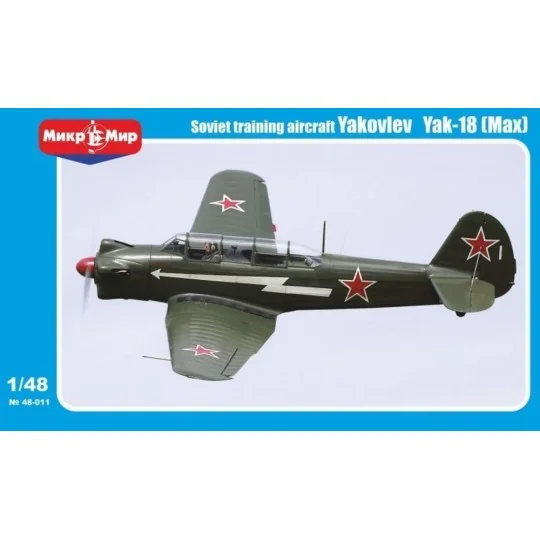 Yakovlev Yak-18(max) Soviet trainer airc, 1/48 - Micro Mir AMP MM48... Yakovlev Yak-18(max) Soviet trainer airc, 1/48 - Micro Mir AMP MM48...