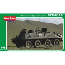 BTR-60PB Soviet armored personnel carrie, 1/48 - Micro Mir AMP MM48...