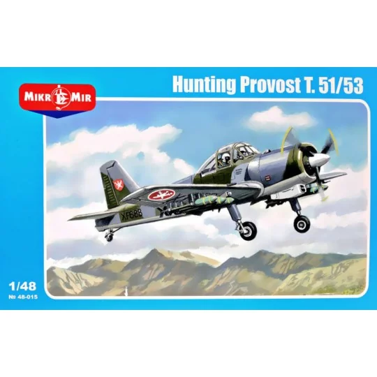 Hunting Provost T.51/53 (armed version) - Micro Mir AMP MM48-015