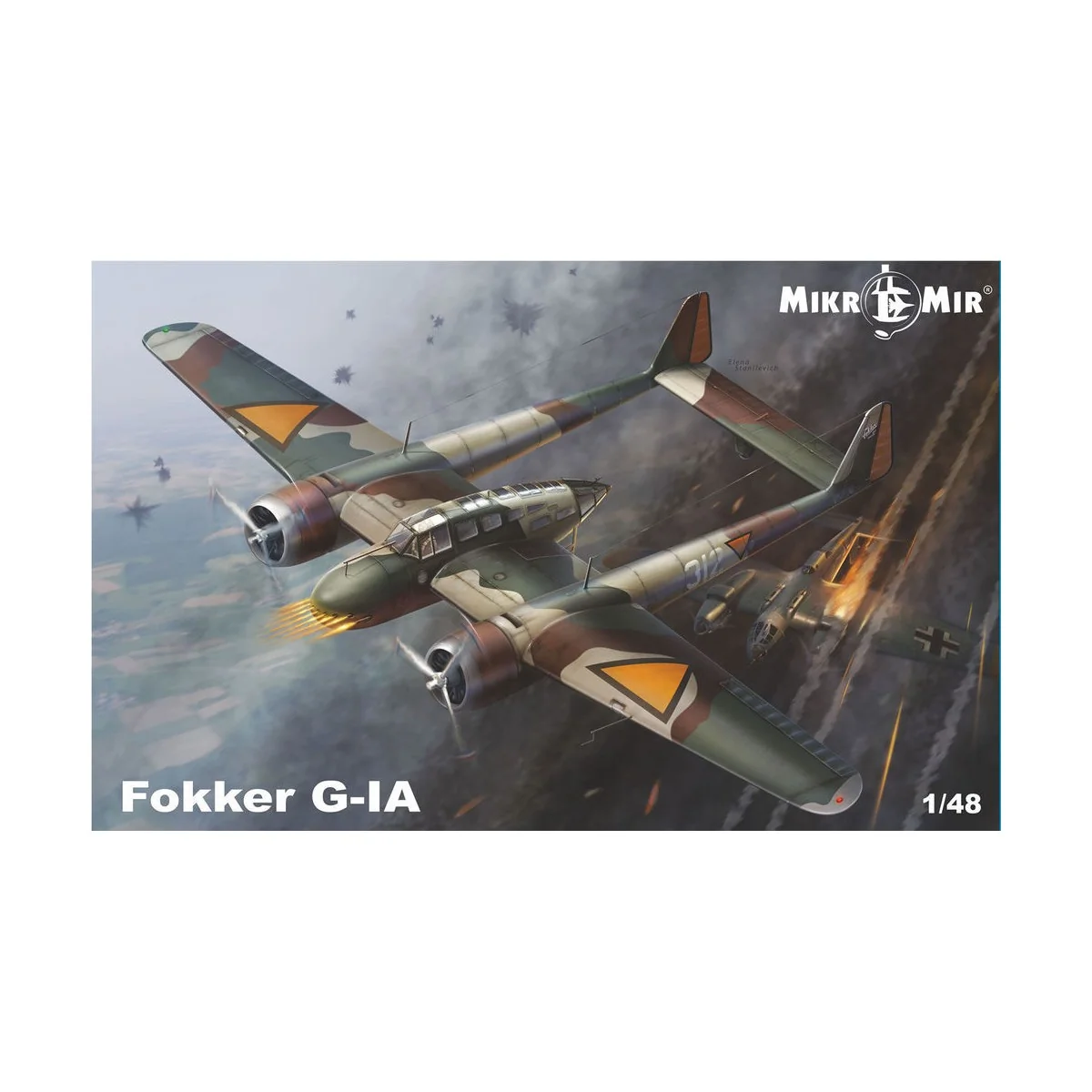 Fokker G-IA, 1/48 - Micro Mir AMP MM48-016 Fokker G-IA, 1/48 - Micro Mir AMP MM48-016