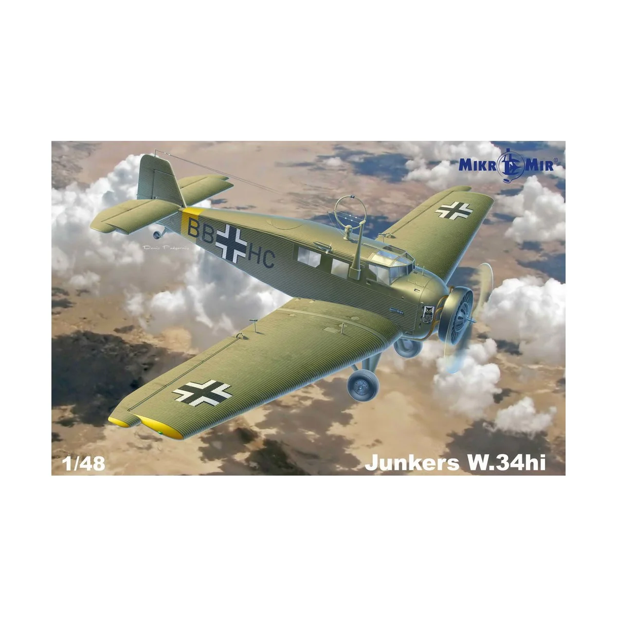 Junkers W.34hi - Micro Mir AMP MM48-019