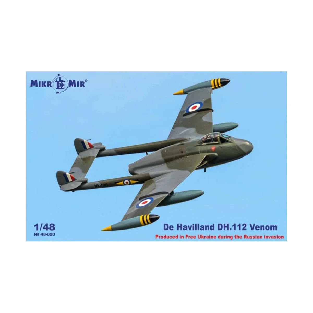De Havilland DH.112 Venom - Micro Mir AMP MM48-020