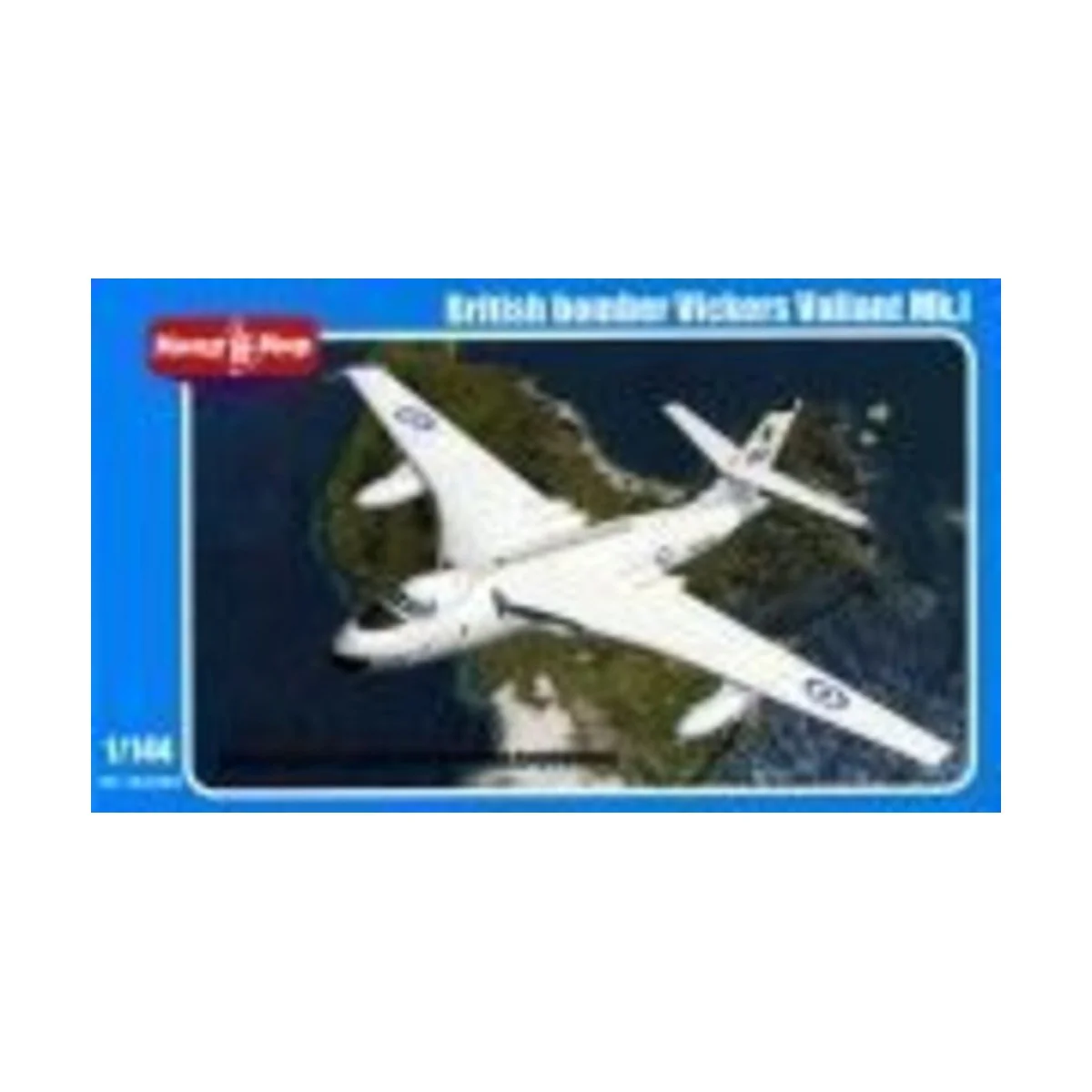 British bomber Vickers Valiant Mk.I, 1/144 - Micro Mir AMP MM144-003