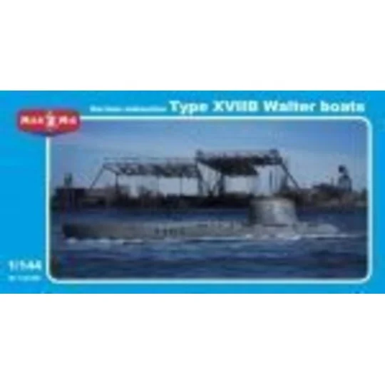 German submarine type XVIIB Walter boats, 1/144 - Micro Mir AMP MM1... German submarine type XVIIB Walter boats, 1/144 - Micro Mir AMP MM1...