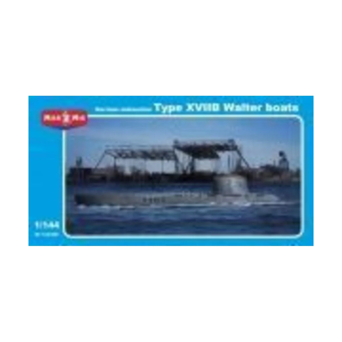 German submarine type XVIIB Walter boats, 1/144 - Micro Mir AMP MM1... German submarine type XVIIB Walter boats, 1/144 - Micro Mir AMP MM1...