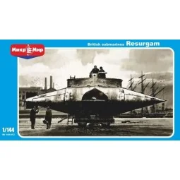 Resurgam British submarine, 1/144 - Micro Mir AMP MM144-012