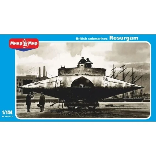 Resurgam British submarine - Micro Mir AMP MM144-012