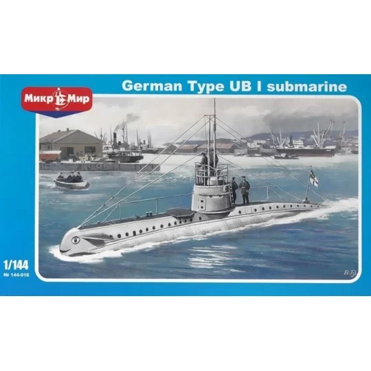German submarine UB-1 Type, 1/144 - Micro Mir AMP MM144-016