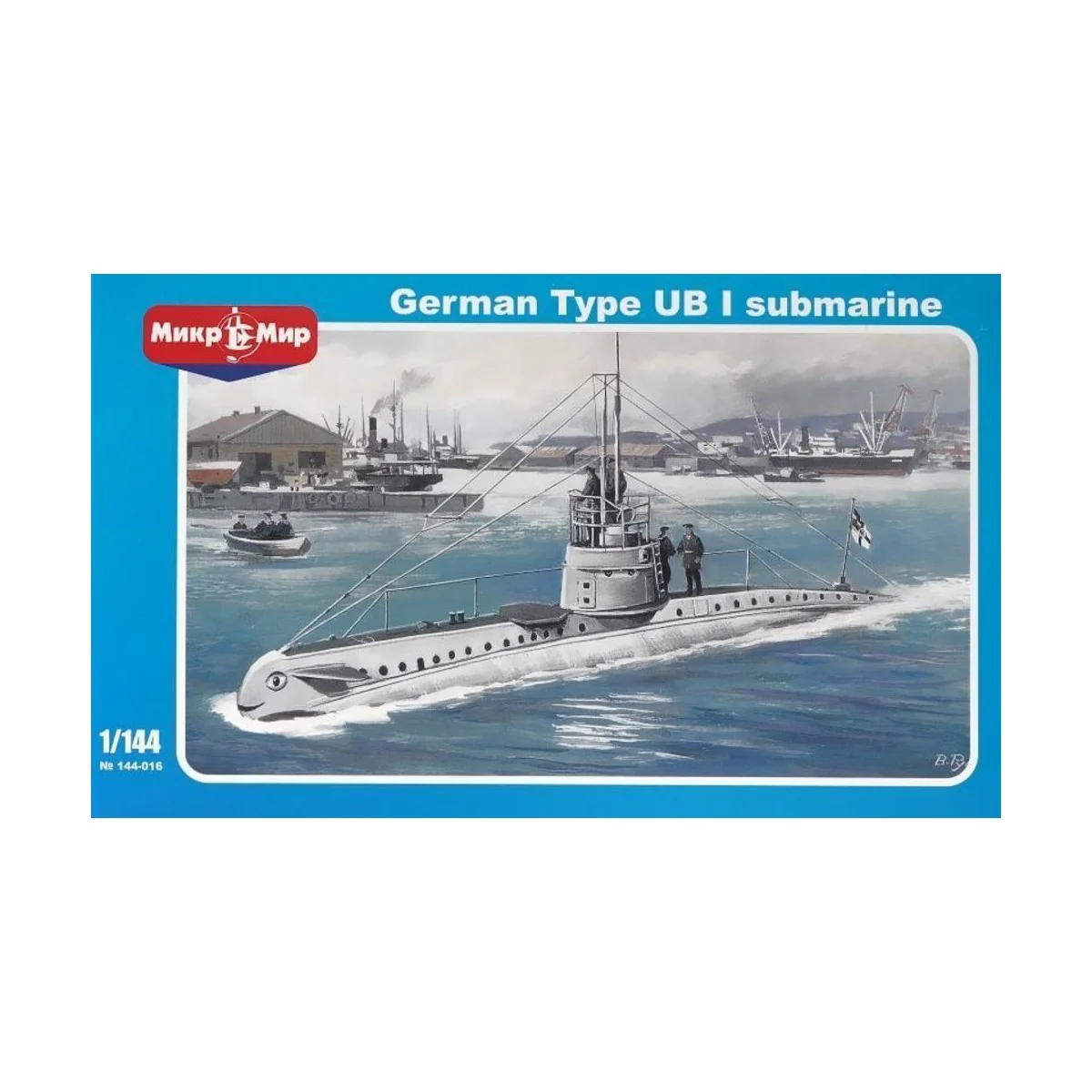 German submarine UB-1 Type - Micro Mir AMP MM144-016