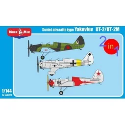 Yakovlev UT-2/UT-2M (2 kits in the box), 1/144 - Micro Mir AMP MM14...