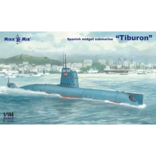 Spanish Submarine Tiburon - Micro Mir AMP MM144-022