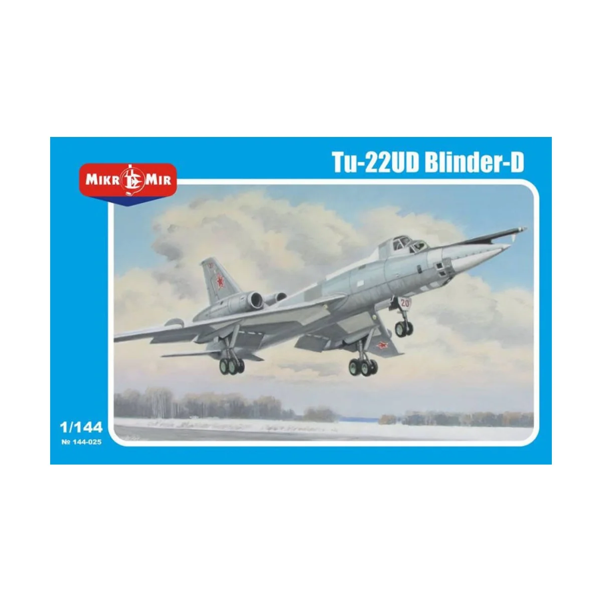 Tupolev Tu-22UD Blinder-D - Micro Mir AMP MM144-025