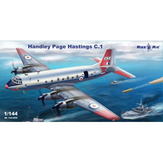 Handley Page Hastings C.1, 1/144 - Micro Mir AMP MM144-029 Handley Page Hastings C.1, 1/144 - Micro Mir AMP MM144-029