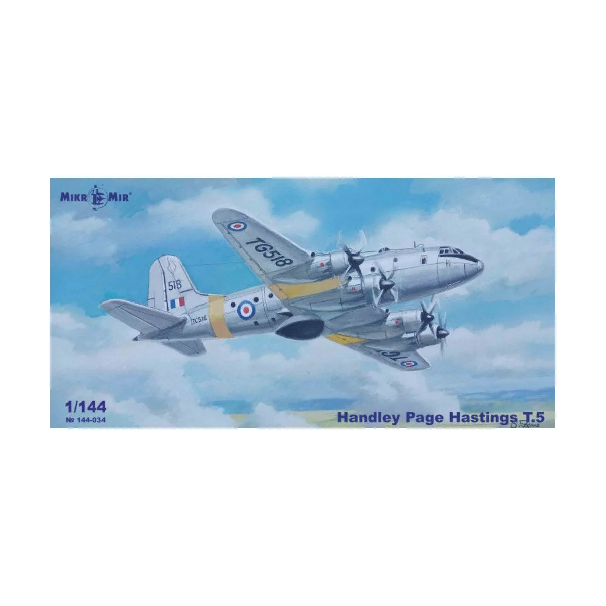 Handley Page Hastings T.5, 1/144 - Micro Mir AMP MM144-034 Handley Page Hastings T.5, 1/144 - Micro Mir AMP MM144-034
