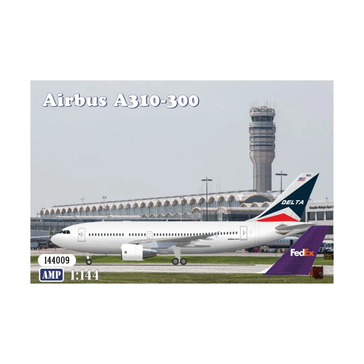 Airbus A310-300 Pratt & Whitney "Delta Air Lines & FedEx - Micro Mi...