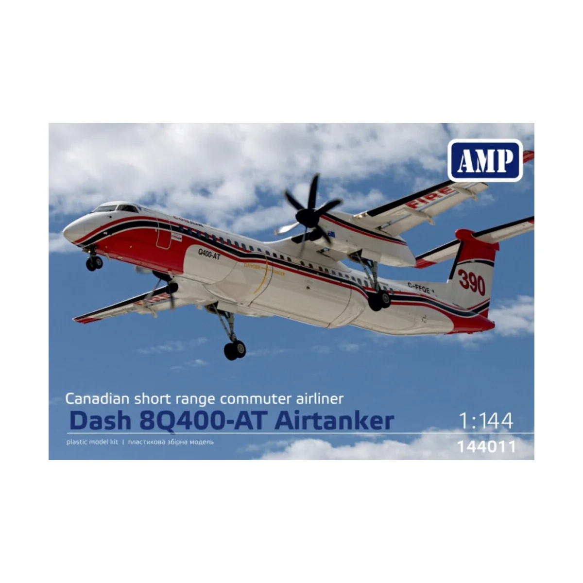 Dash 8Q400-MR Air Tanker - Micro Mir AMP AMP144011