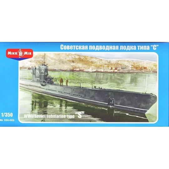 WWII Soviet submarine type "S", 1/350 - Micro Mir AMP MM350-002
