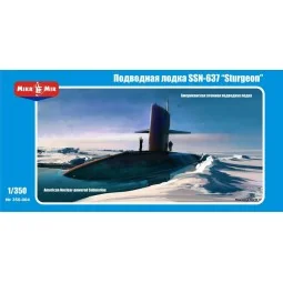 SSN-637 "Sturgeon" U.S. submarine, 1/350 - Micro Mir AMP MM350-004