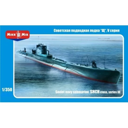 Soviet submarine SHCH class series V-bis, 1/350 - Micro Mir AMP MM3...