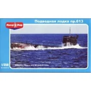 Submarine Project 613 Whiskey-III class, 1/350 - Micro Mir AMP MM35...