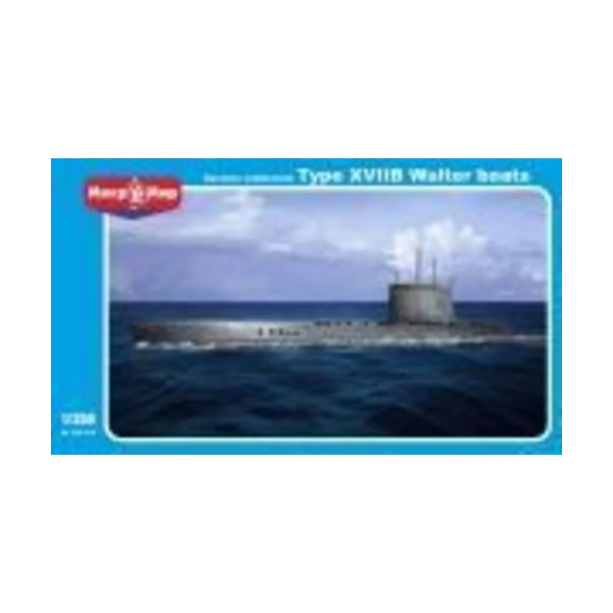 German submarine U-boat type XVIIB Walte, 1/350 - Micro Mir AMP MM3...