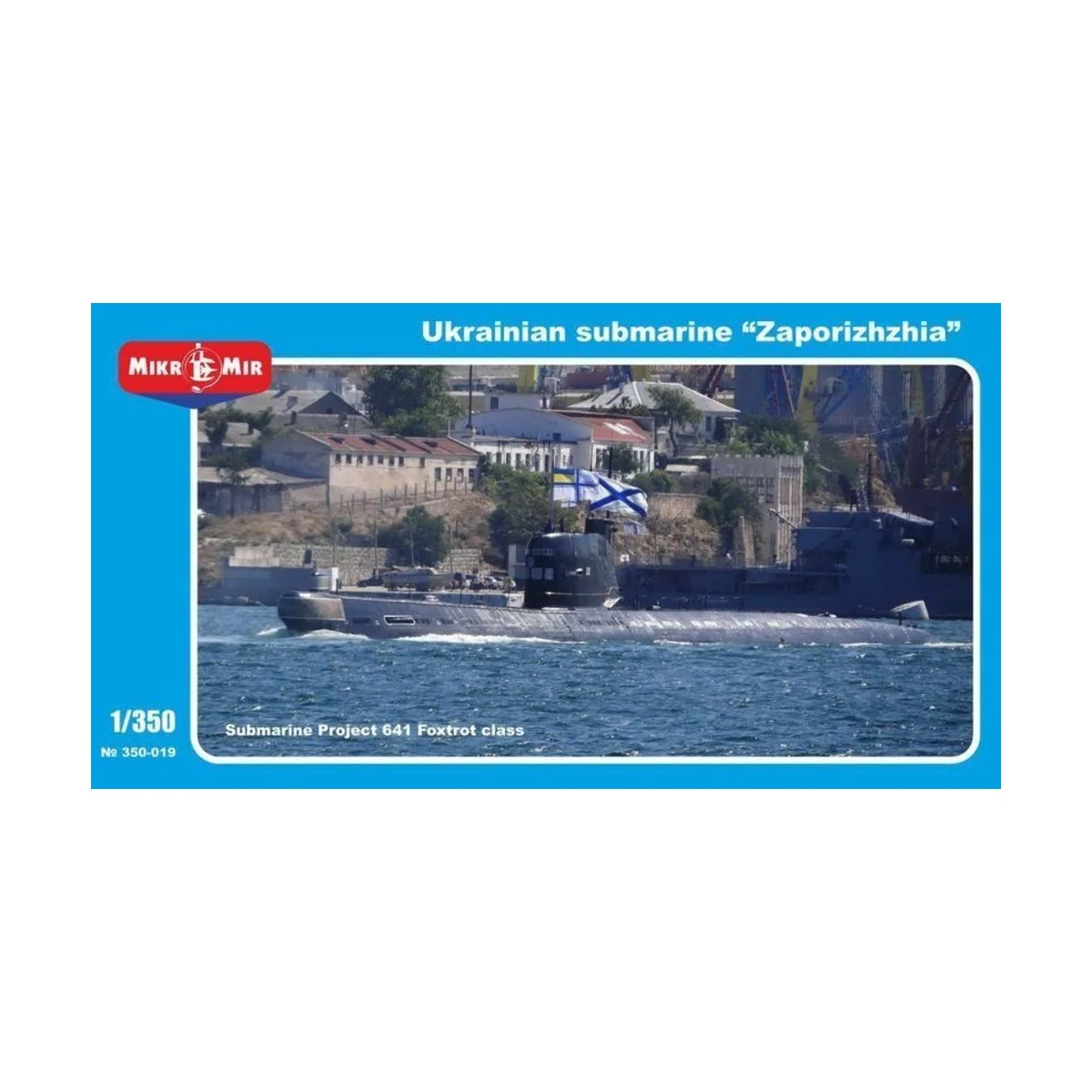 Zaporizhzhia Ukrainian submarine, project, 1/350 - Micro Mir AMP MM...