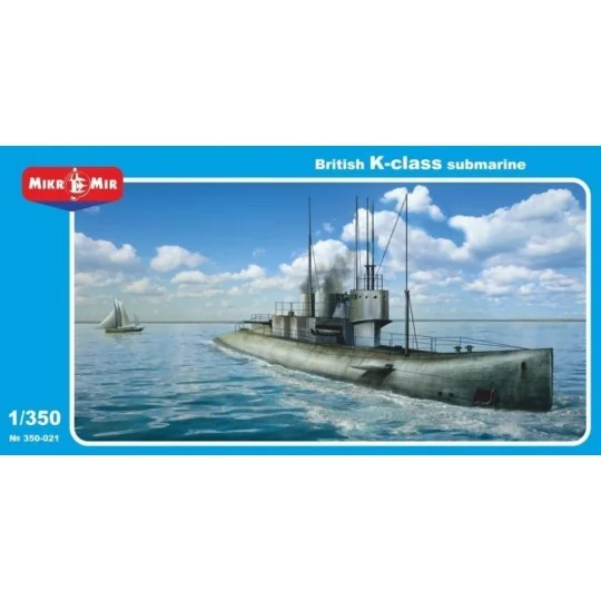 British submarine K-class, 1/350 - Micro Mir AMP MM350-021 British submarine K-class, 1/350 - Micro Mir AMP MM350-021