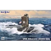 USS Albacore (AGSS-569) submarine - Micro Mir AMP MM350-036