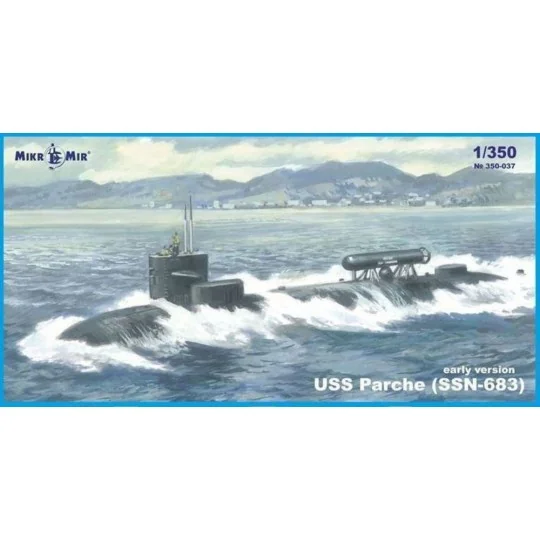 SSN-683 Parche (early version) submarine - Micro Mir AMP MM350-037