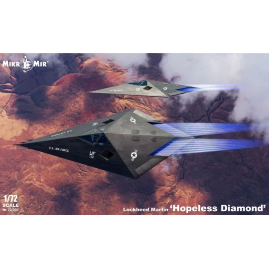 Lockheed Hopeless Diamond Experimental Stealth Concept - Micro Mir ...