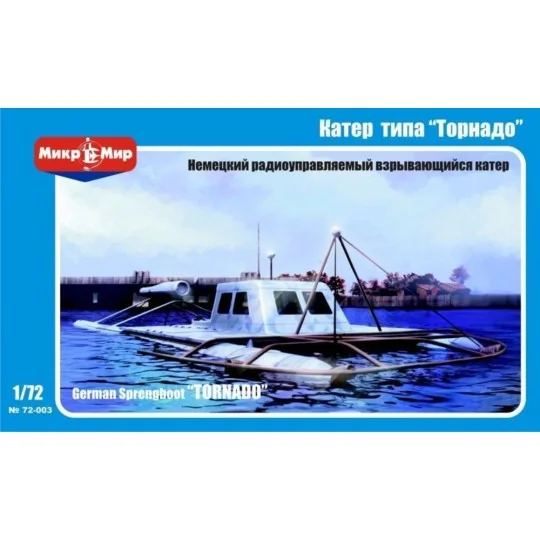 German sprengboot "Tornado", 1/72 - Micro Mir AMP MM72-003 German sprengboot "Tornado", 1/72 - Micro Mir AMP MM72-003