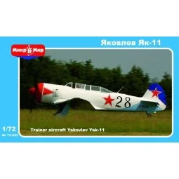 Yakovlev Yak-11 Soviet training aircraft, 1/72 - Micro Mir AMP MM72...