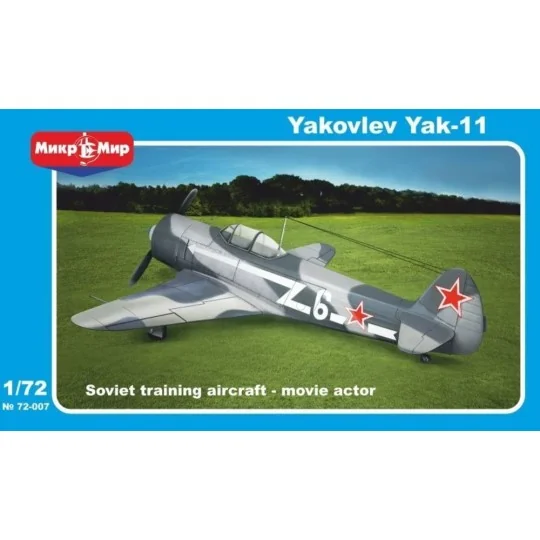 Yakovlev Yak-11 Soviet trainer aircraft - Micro Mir AMP MM72-007