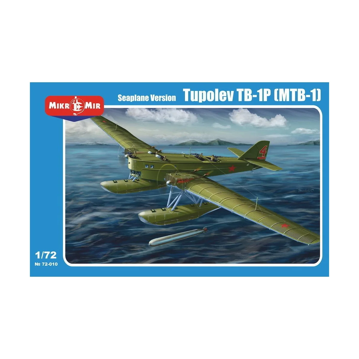 Tupolev TB-1P (MTB-1) floatplane, 1/72 - Micro Mir AMP MM72-010