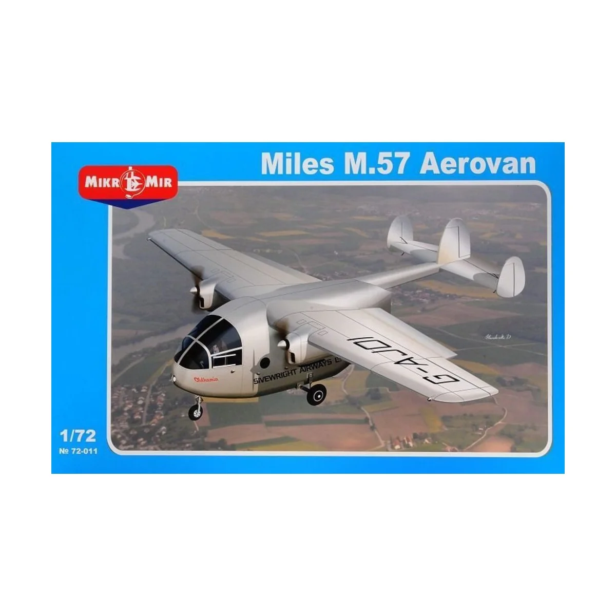 Miles M.57 Aerovan, 1/72 - Micro Mir AMP MM72-011