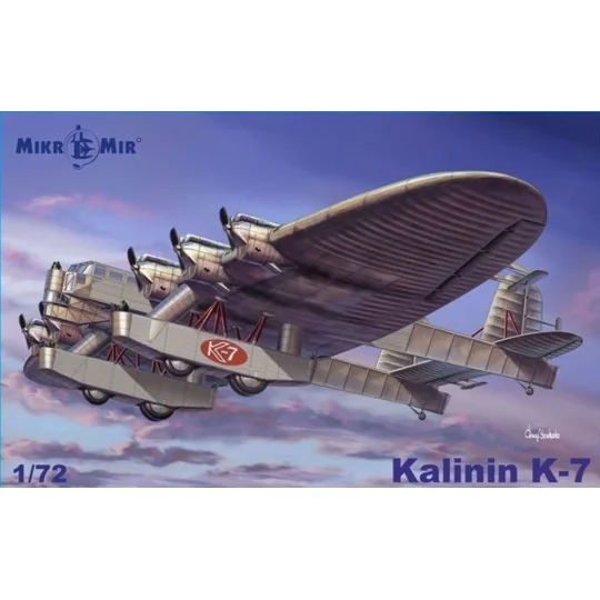 Kalinin K-7, 1/72 - Micro Mir AMP MM72-015