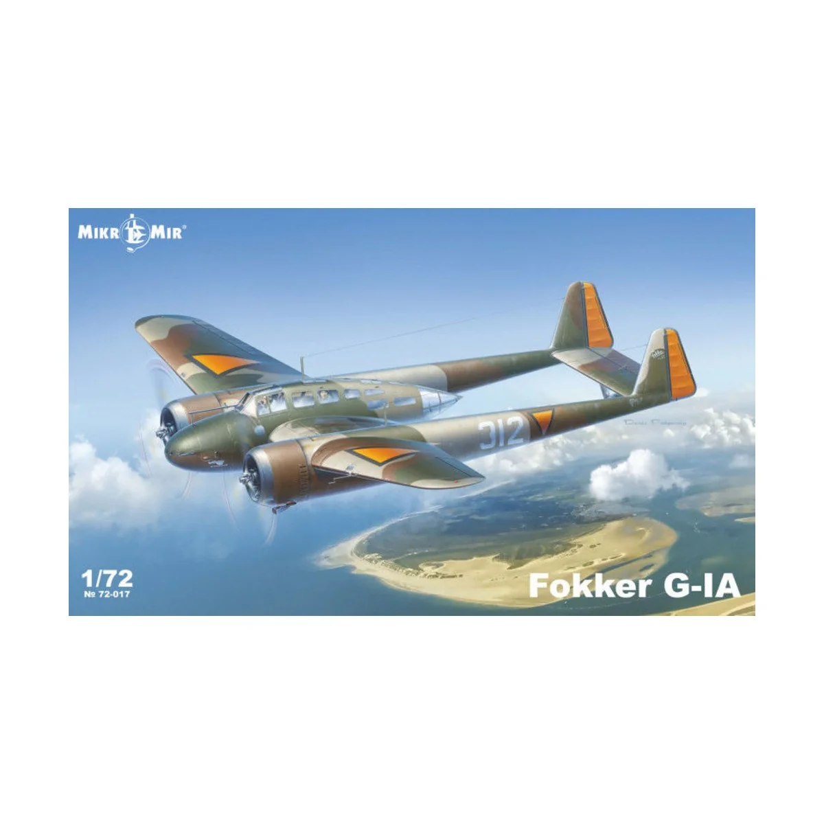 Fokker G-1A - Micro Mir AMP MM72-017