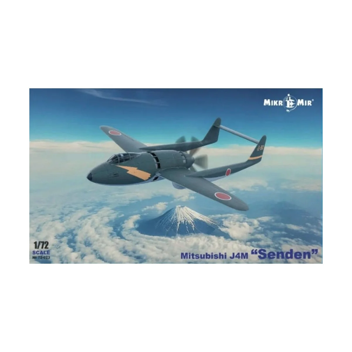 Mitsubishi J4M Senden, 1/72 - Micro Mir AMP MM72-023 Mitsubishi J4M Senden, 1/72 - Micro Mir AMP MM72-023