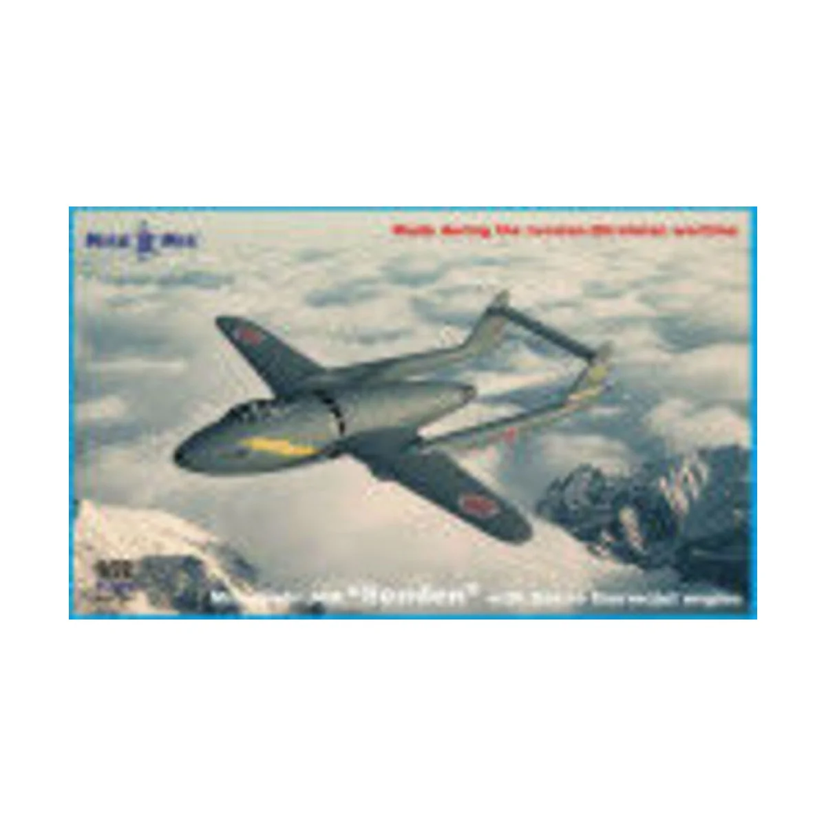 Mitsubishi J4M Senden with Sakae thermojet engine, 1/72 - Micro Mir... Mitsubishi J4M Senden with Sakae thermojet engine, 1/72 - Micro Mir...