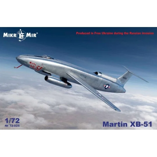 Martin XB-51 - Micro Mir AMP MM72-025