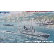 Italian CB Class Midget Submarines, 1/72 - Micro Mir AMP MM72-026