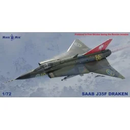 Saab J35F Draken - Micro Mir AMP MM72-027